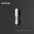 Best Quality Ceramic Coil Glass CBD Oil Vape Cartridge 1.0ml Atomizer